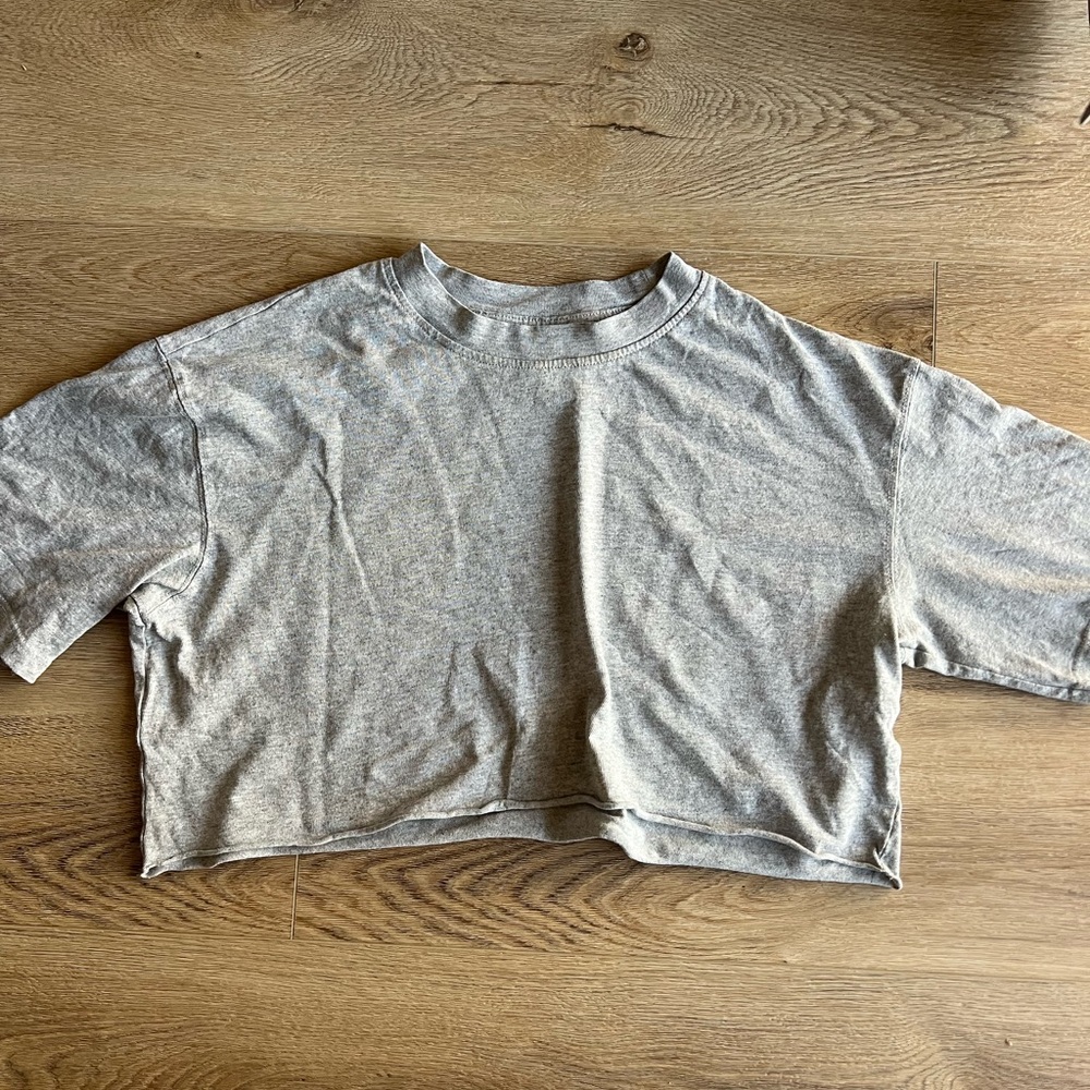Topshop crop tee